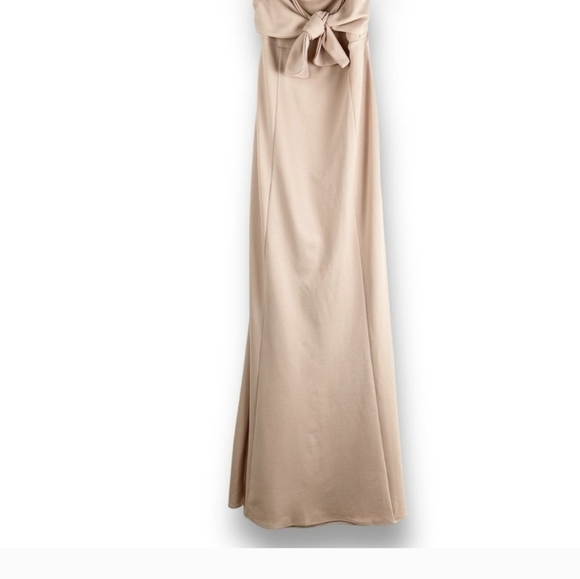 Show Me Your Mumu Harper Gown Dusty Blush Strapless Women’s Size XL - Picture 5 of 7